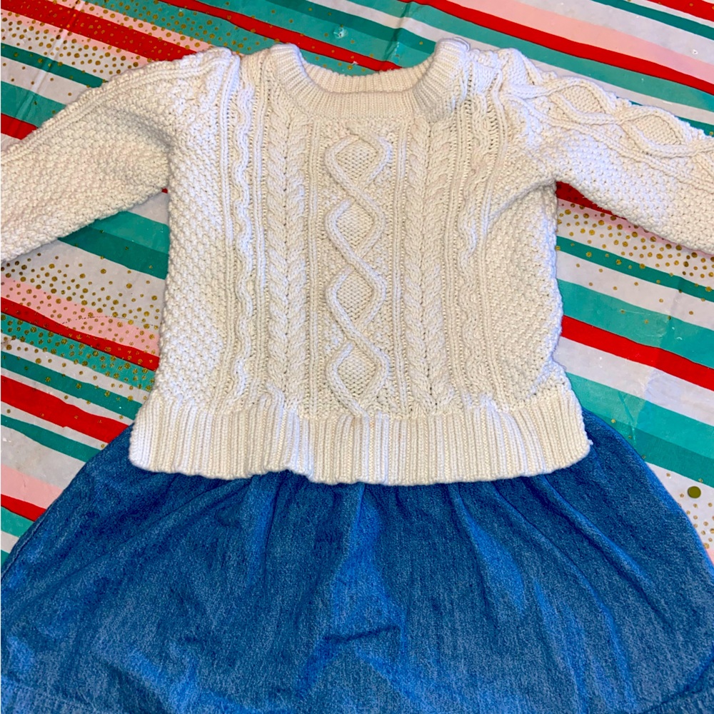 Sweater dress toddler size 4